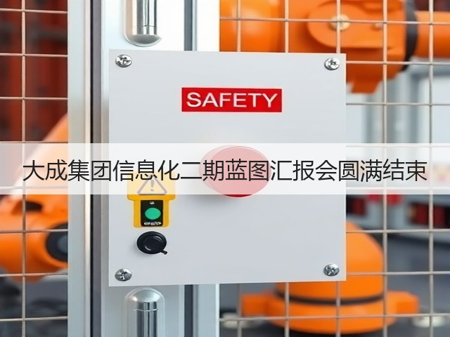 大成集团信息化二期蓝图汇报会圆满结束(图3)