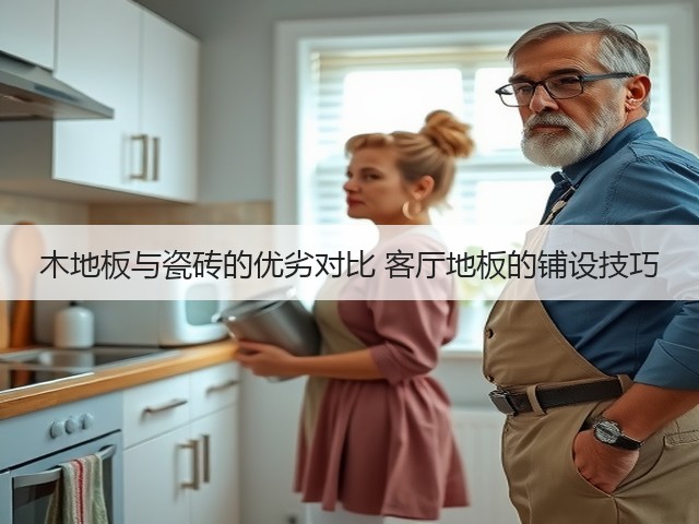 木地板与瓷砖的优劣对比 客厅地板的铺设技巧(图1)