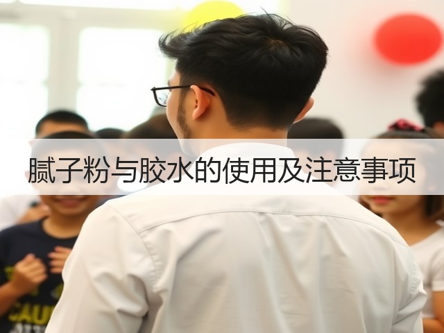 腻子粉与胶水的使用及注意事项(图3) 腻子粉与胶水的使用及注意事项(图3)