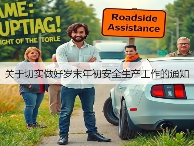 关于切实做好岁末年初安全生产工作的通知(图1)