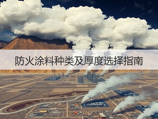 防火涂料种类及厚度选择指南(图3) 防火涂料种类及厚度选择指南(图3)