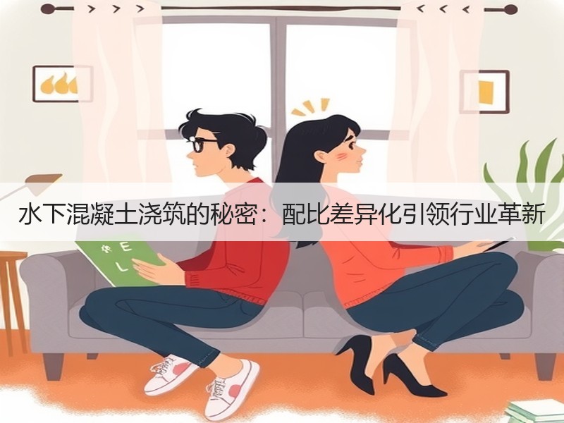 水下混凝土浇筑的秘密:配比差异化引领行业革新 水下混凝土浇筑的秘密:配比差异化引领行业革新