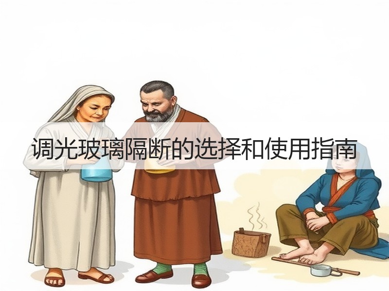 调光玻璃隔断的选择和使用指南
