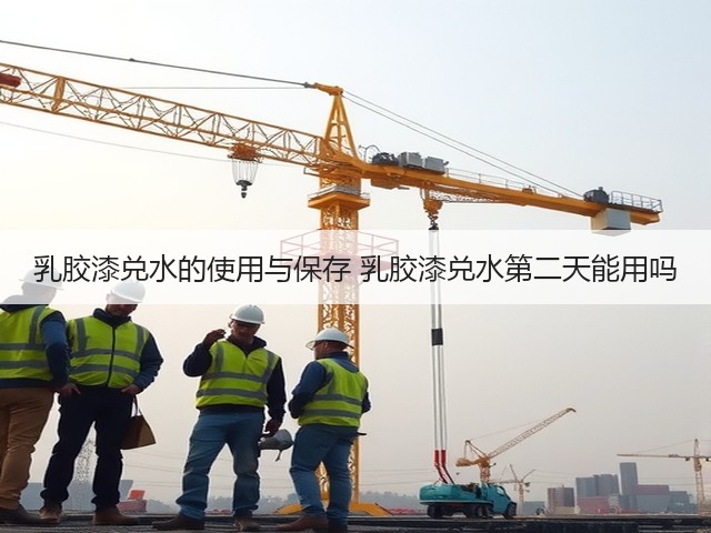 乳胶漆兑水的使用与保存 乳胶漆兑水第二天能用吗(图1) 乳胶漆兑水的使用与保存 乳胶漆兑水第二天能用吗(图1)