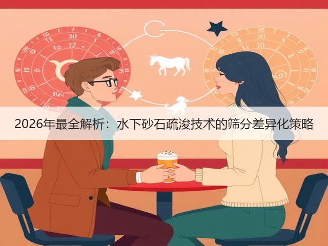 2026年最全解析：水下砂石疏浚技术的筛分差异化策略(图3)
