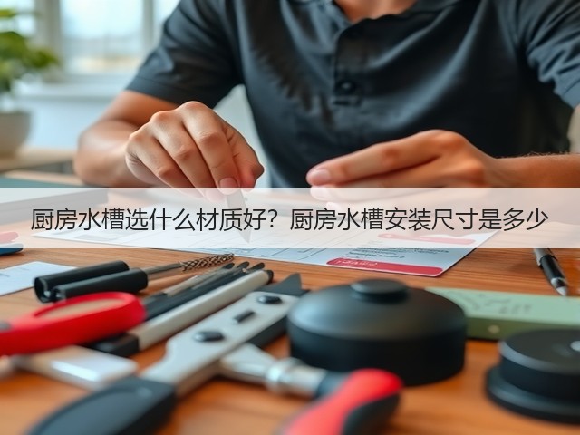 厨房水槽选什么材质好?厨房水槽安装尺寸是多少(图1) 厨房水槽选什么材质好?厨房水槽安装尺寸是多少(图1)