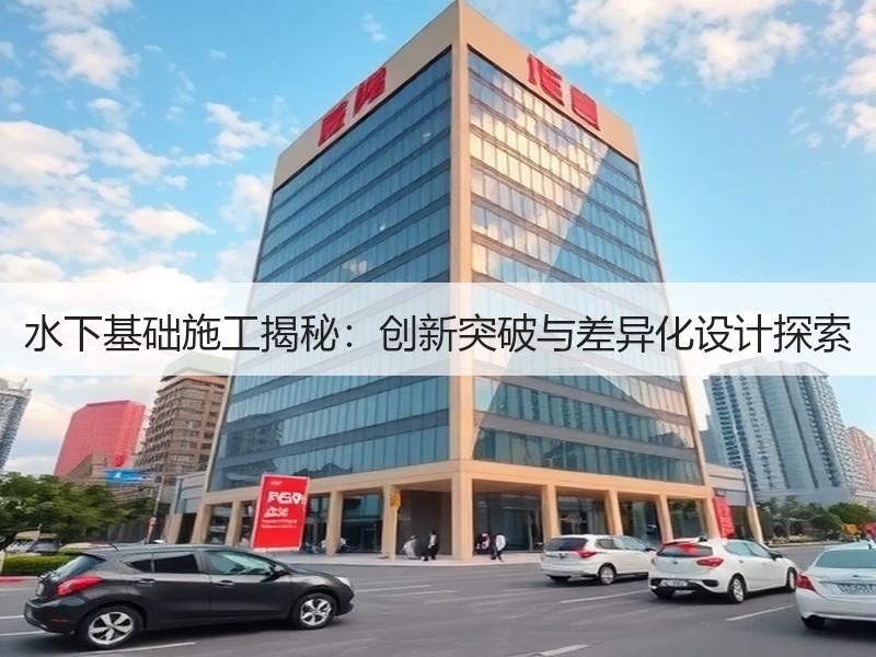 水下基础施工揭秘:创新突破与差异化设计探索 水下基础施工揭秘:创新突破与差异化设计探索