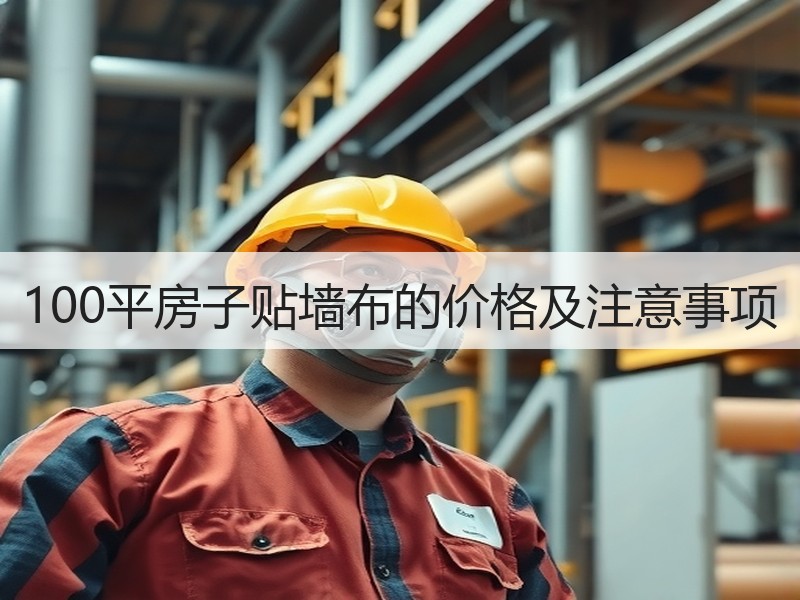 100平房子贴墙布的价格及注意事项