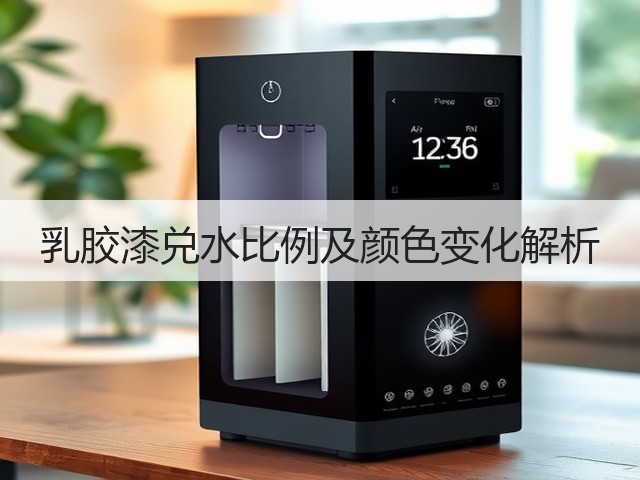 乳胶漆兑水比例及颜色变化解析(图1) 乳胶漆兑水比例及颜色变化解析(图1)