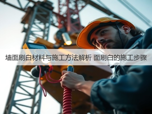 墙面刷白材料与施工方法解析 面刷白的施工步骤(图1) 墙面刷白材料与施工方法解析 面刷白的施工步骤(图1)