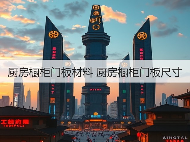 厨房橱柜门板材料 厨房橱柜门板尺寸(图1)