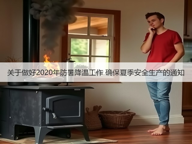 关于做好2020年防暑降温工作 确保夏季安全生产的通知(图3)