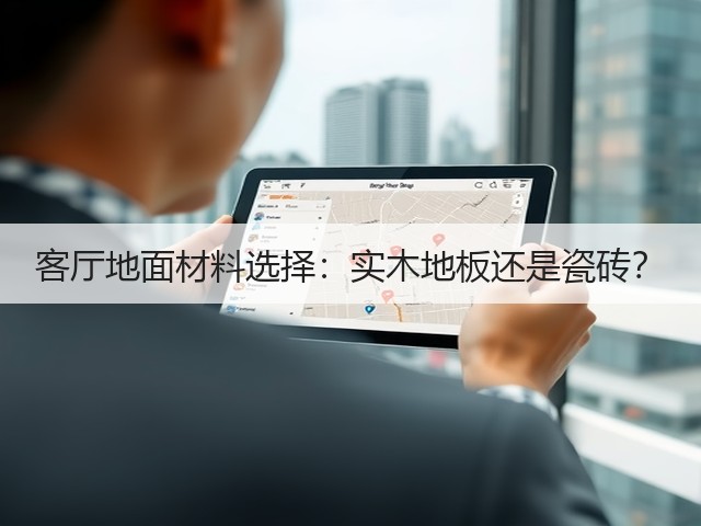 客厅地面材料选择:实木地板还是瓷砖?(图3) 客厅地面材料选择:实木地板还是瓷砖?(图3)