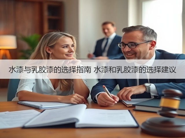 水漆与乳胶漆的选择指南 水漆和乳胶漆的选择建议(图3)