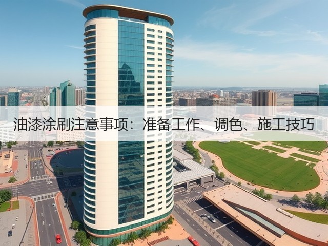 油漆涂刷注意事项:准备工作、调色、施工技巧(图1) 油漆涂刷注意事项:准备工作、调色、施工技巧(图1)