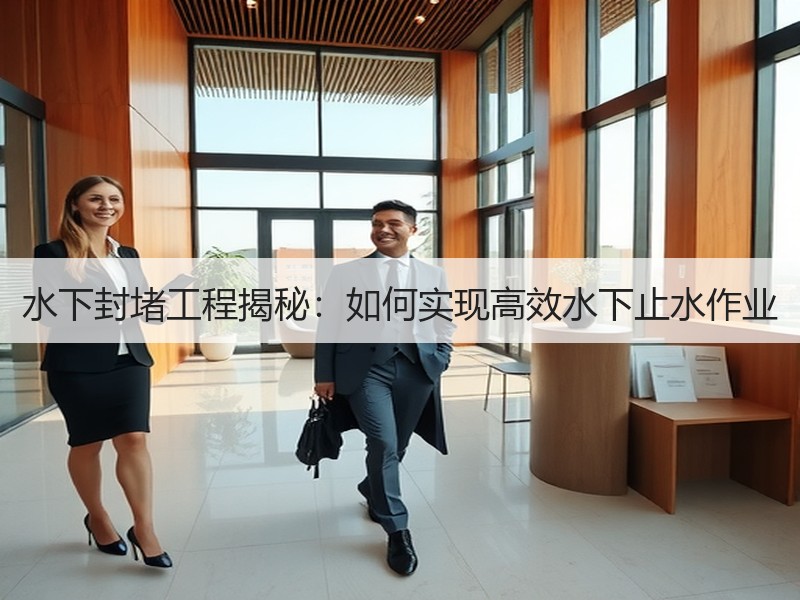 水下封堵工程揭秘:如何实现高效水下止水作业 水下封堵工程揭秘:如何实现高效水下止水作业