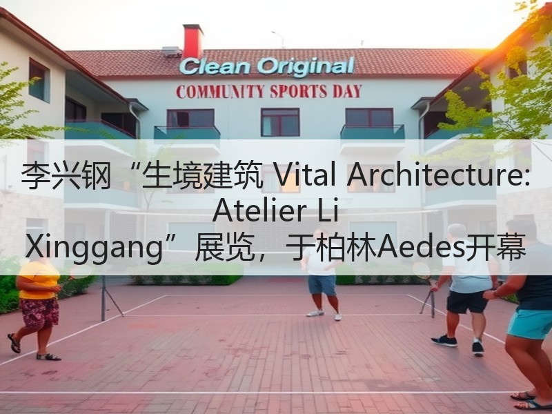 李兴钢“生境建筑 Vital Architecture: Atelier Li Xinggang”展览，于柏林Aedes开幕