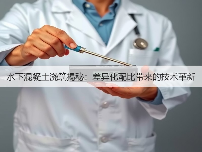 水下混凝土浇筑揭秘:差异化配比带来的技术革新 水下混凝土浇筑揭秘:差异化配比带来的技术革新