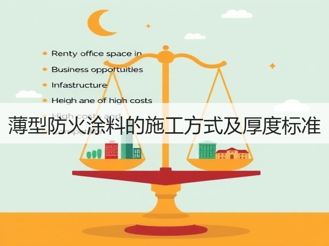 薄型防火涂料的施工方式及厚度标准(图2) 薄型防火涂料的施工方式及厚度标准(图2)