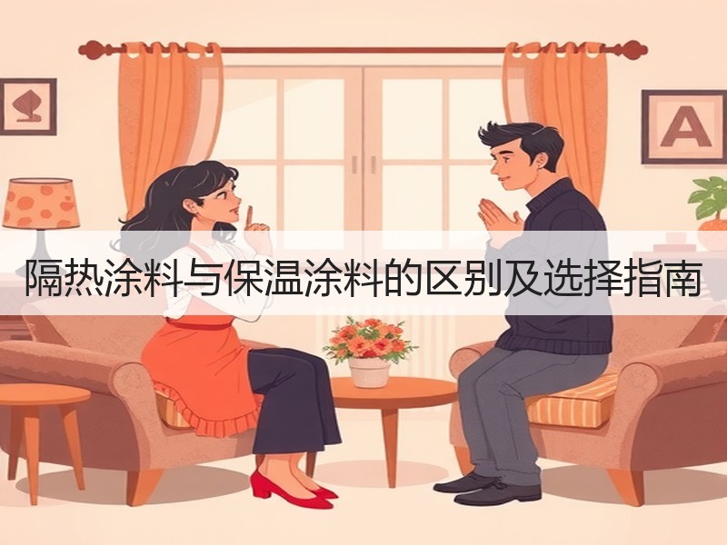 隔热涂料与保温涂料的区别及选择指南