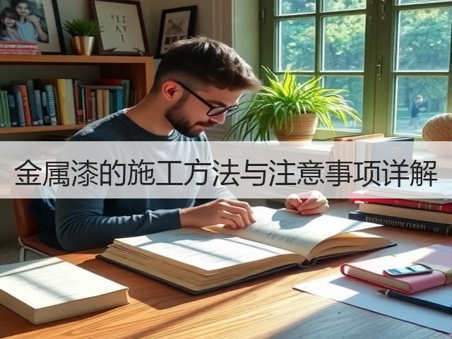 金属漆的施工方法与注意事项详解(图1)