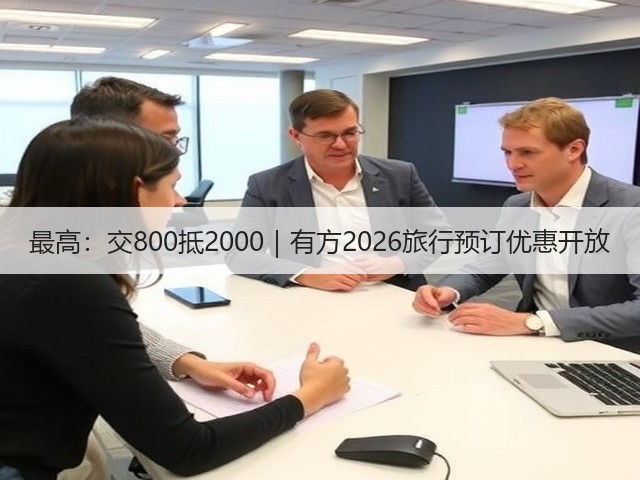 最高：交800抵2000｜有方2026旅行预订优惠开放(图3)