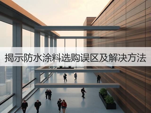 揭示防水涂料选购误区及解决方法(图3)