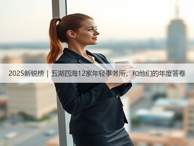 2025新锐榜｜五湖四海12家年轻事务所，和他们的年度答卷(图1)