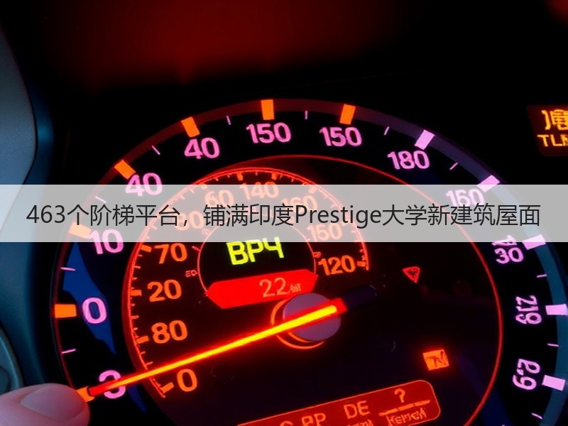463个阶梯平台，铺满印度Prestige大学新建筑屋面