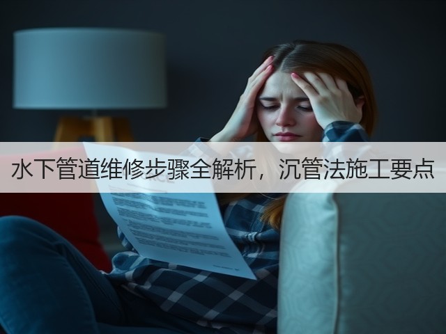 水下管道维修步骤全解析,沉管法施工要点(图2) 水下管道维修步骤全解析,沉管法施工要点(图2)