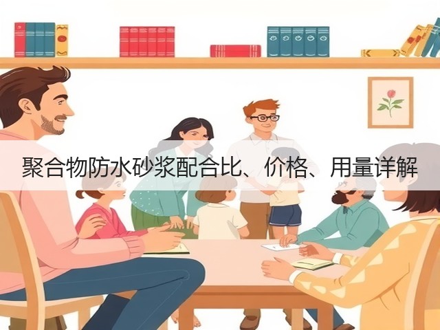 聚合物防水砂浆配合比、价格、用量详解(图3) 聚合物防水砂浆配合比、价格、用量详解(图3)