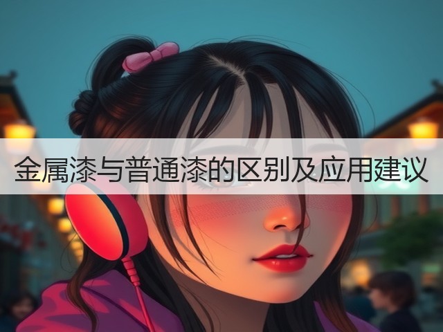 金属漆与普通漆的区别及应用建议(图2) 金属漆与普通漆的区别及应用建议(图2)
