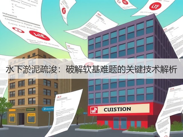 水下淤泥疏浚:破解软基难题的关键技术解析(图3) 水下淤泥疏浚:破解软基难题的关键技术解析(图3)