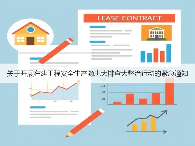 关于开展在建工程安全生产隐患大排查大整治行动的紧急通知(图1)