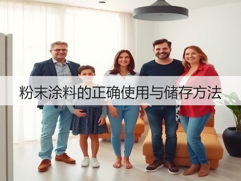 粉末涂料的正确使用与储存方法