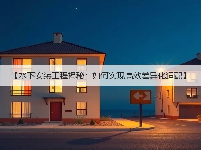 【水下安装工程揭秘:如何实现高效差异化适配】(图3) 【水下安装工程揭秘:如何实现高效差异化适配】(图3)