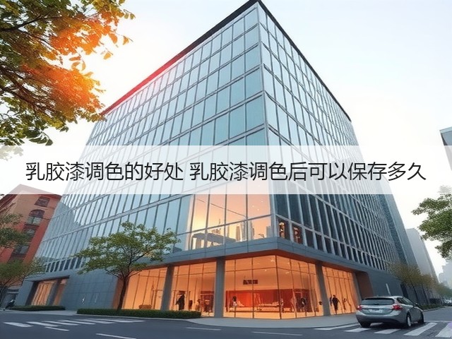 乳胶漆调色的好处 乳胶漆调色后可以保存多久(图3)
