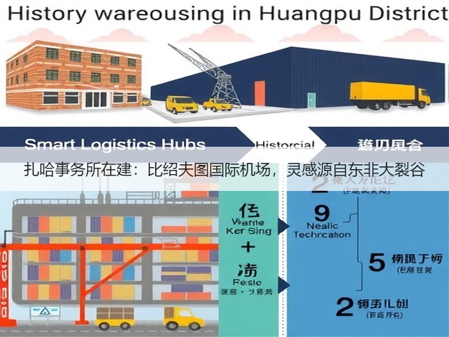 扎哈事务所在建：比绍夫图国际机场，灵感源自东非大裂谷(图3)