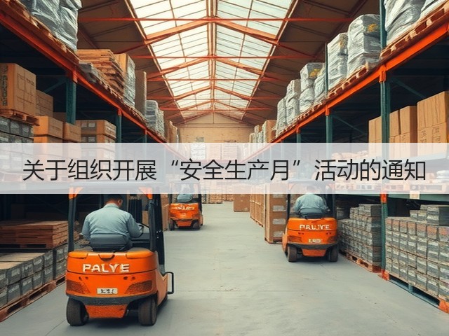 关于组织开展“安全生产月”活动的通知(图3)