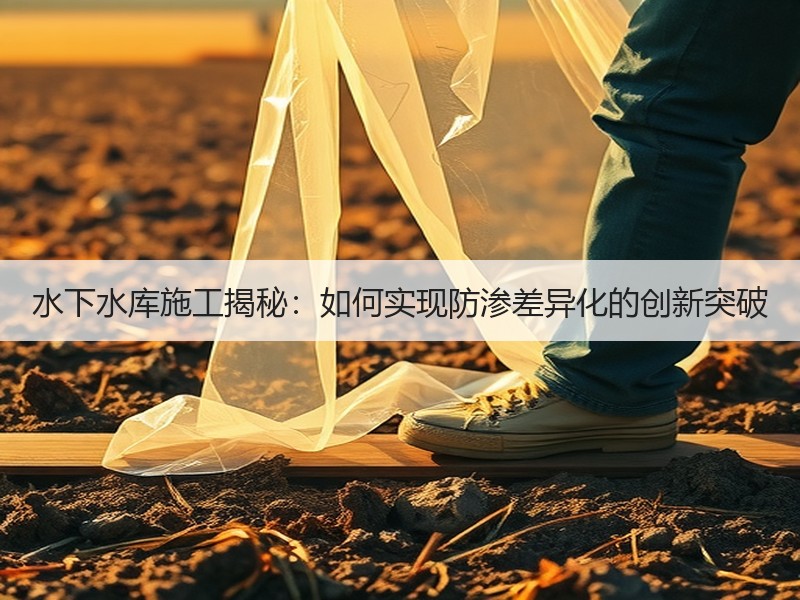 水下水库施工揭秘:如何实现防渗差异化的创新突破 水下水库施工揭秘:如何实现防渗差异化的创新突破