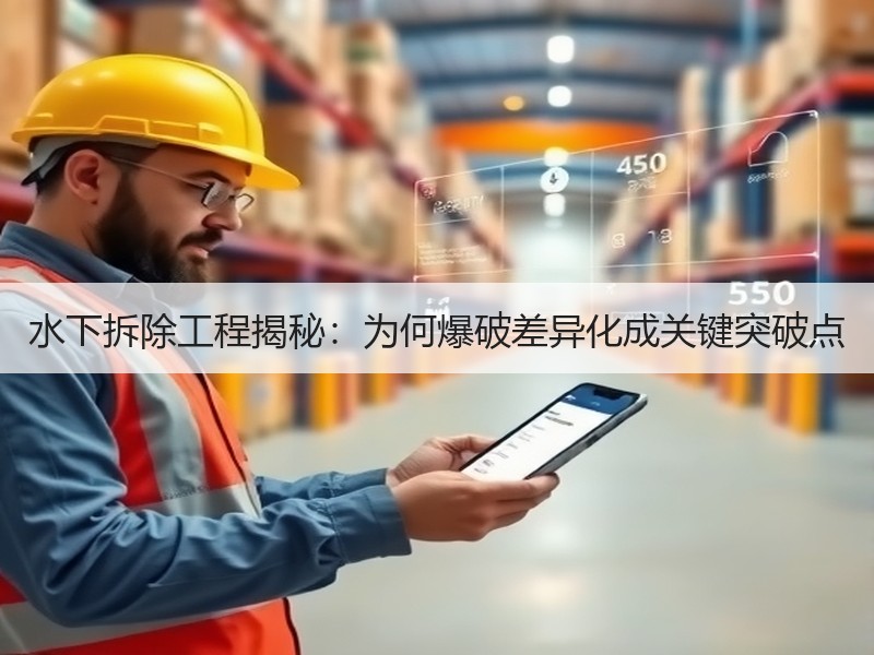 水下拆除工程揭秘:为何爆破差异化成关键突破点 水下拆除工程揭秘:为何爆破差异化成关键突破点