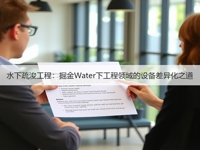 水下疏浚工程：掘金Water下工程领域的设备差异化之道(图1)