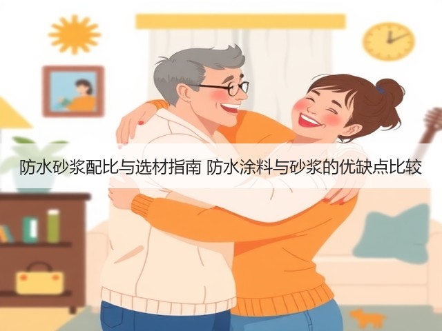 防水砂浆配比与选材指南 防水涂料与砂浆的优缺点比较(图3) 防水砂浆配比与选材指南 防水涂料与砂浆的优缺点比较(图3)