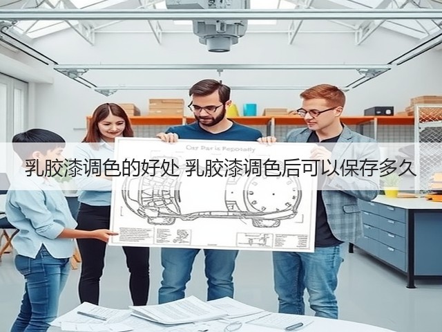 乳胶漆调色的好处 乳胶漆调色后可以保存多久(图1)