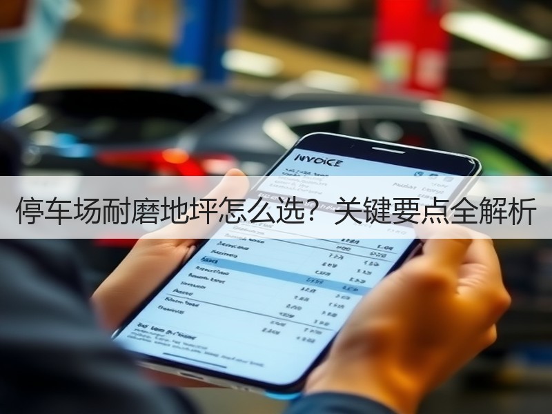 停车场耐磨地坪怎么选？关键要点全解析