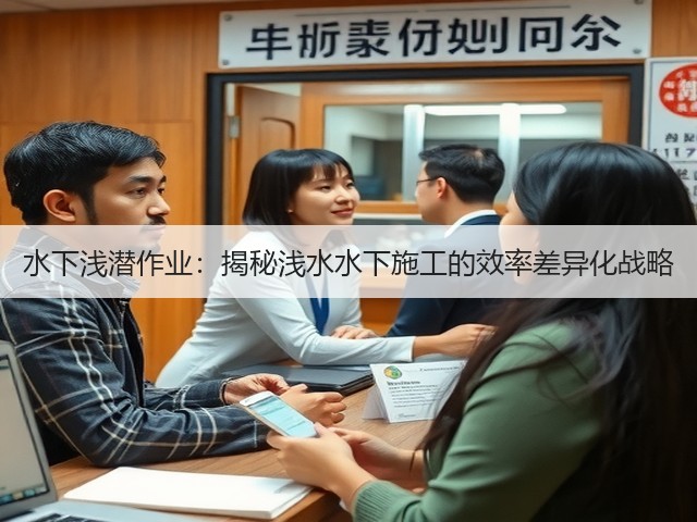 水下浅潜作业:揭秘浅水水下施工的效率差异化战略(图3) 水下浅潜作业:揭秘浅水水下施工的效率差异化战略(图3)