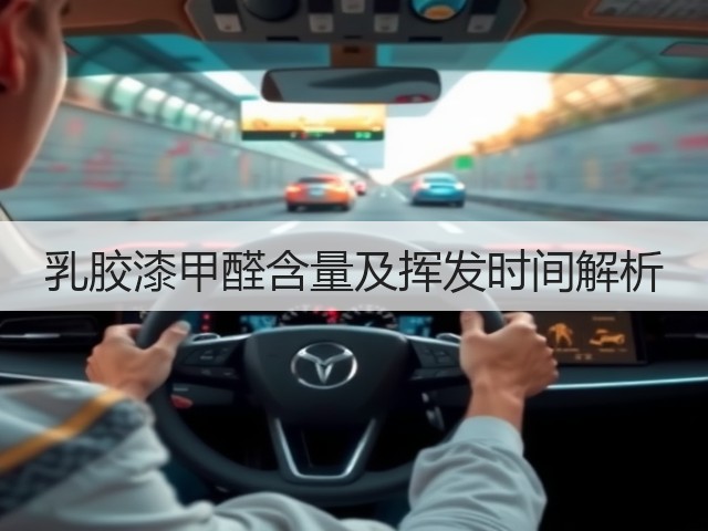 乳胶漆甲醛含量及挥发时间解析(图3) 乳胶漆甲醛含量及挥发时间解析(图3)