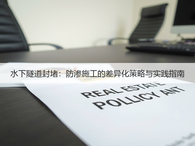 水下隧道封堵：防渗施工的差异化策略与实践指南(图3)