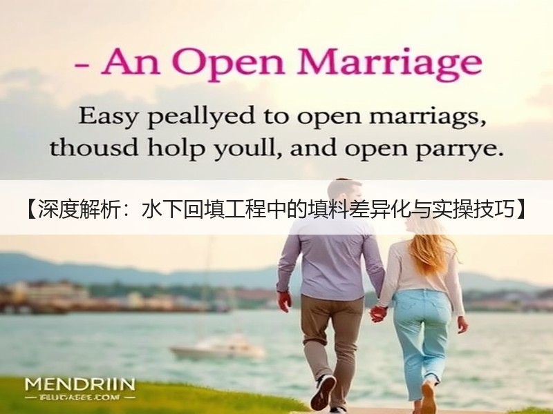 【深度解析:水下回填工程中的填料差异化与实操技巧】 【深度解析:水下回填工程中的填料差异化与实操技巧】
