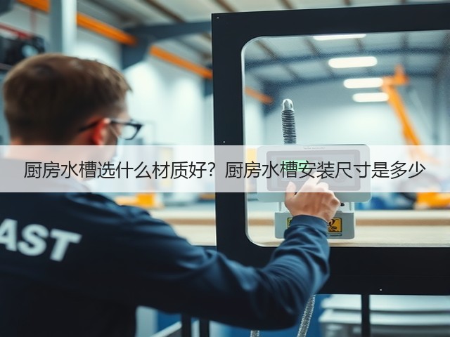 厨房水槽选什么材质好?厨房水槽安装尺寸是多少(图1) 厨房水槽选什么材质好?厨房水槽安装尺寸是多少(图1)